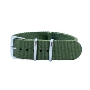 NATO Bracelet montre - Vert armée par Watch Straps Canada