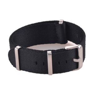 Premium NATO Straps - Black by Watch Straps Canada