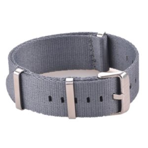 Premium Nato Watch Strap - Grey by Watch Straps Canada