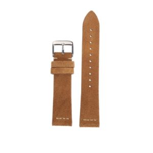 Light brun Suede  Bracelet de montre en cuir par Watch Straps Canada