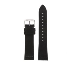 Black Suede Leather Watch Band by Watch Straps Canada