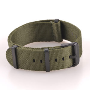 Premium Nato watch Strap Army Green by Watch Straps Canada