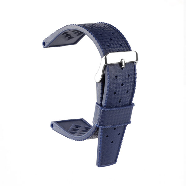 Tropic FKM Rubber Watch Strap in Navy Blue by Watch Straps Canada