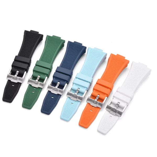 Tous les bracelets caoutchouc FKM Tissot PRX de Watch Straps Canada