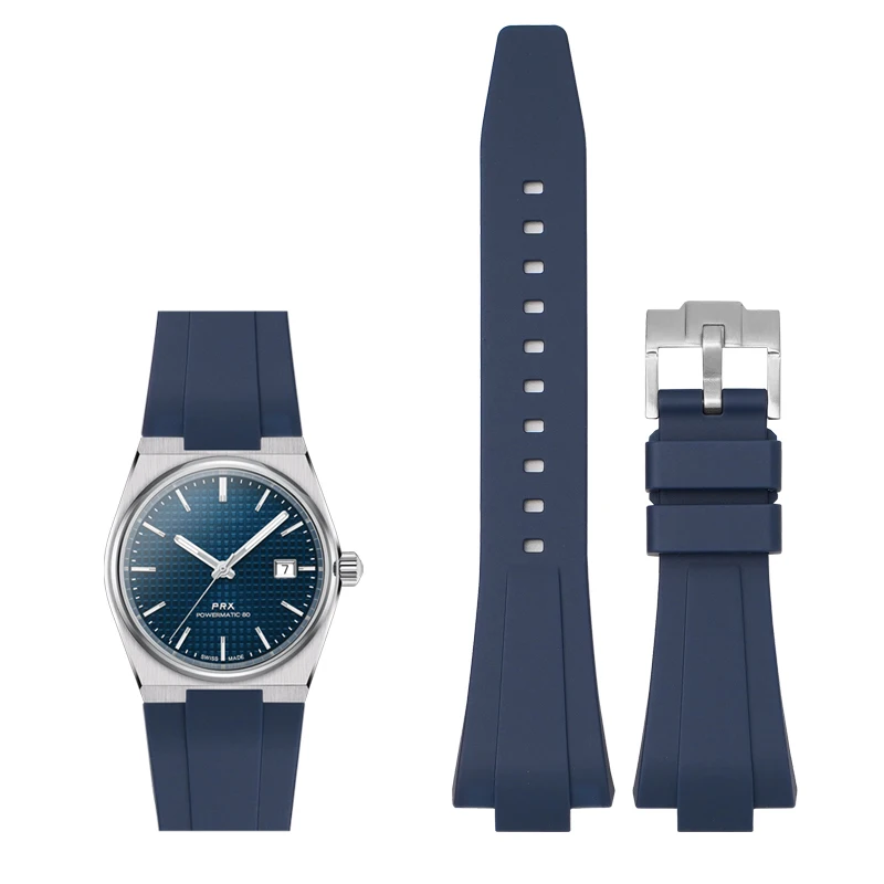 Navy Blue 35mm Tissot PRX strap