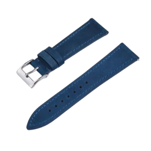 Vintage Leather Watch Band from Watch Straps Canada in Blue