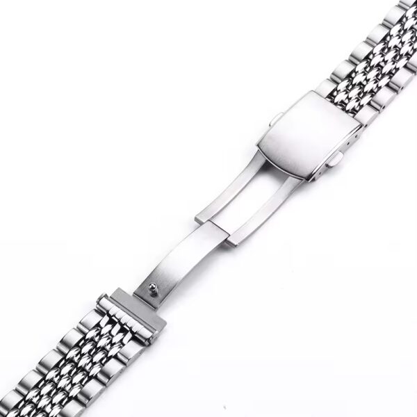 WSC Stainless Beads of Rice Watch Bracelet