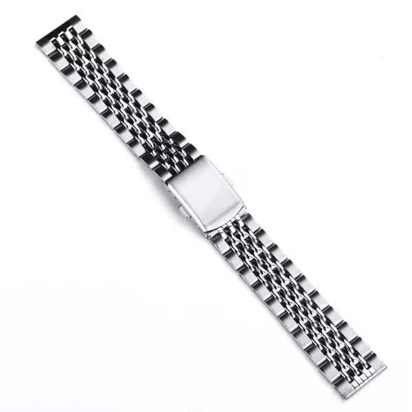 WSC Stainless Beads of Rice Watch Bracelet